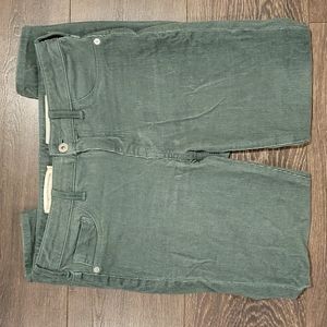 ❤ ANTHROPOLOGIE PILCRO AND THE LETTERPRESS HIGH RISE CORDUROY SKINNY JEANS, 4 27